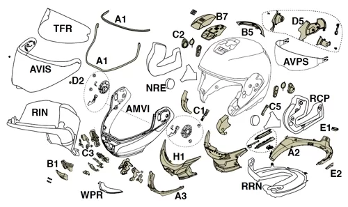 NOLAN čelada N100-6 Surveyor 21