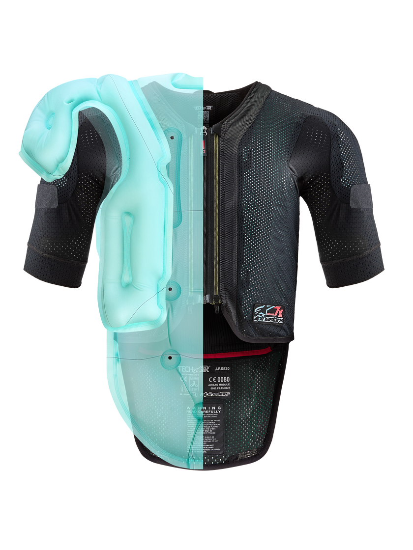 Alpinestars Airbag Tech-Air 7x System Črna/Rdeča 3XL