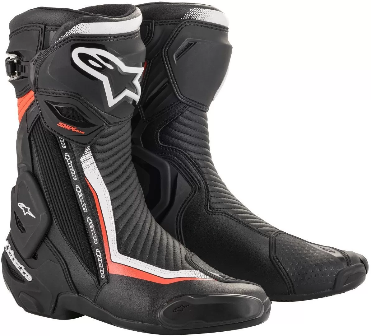 Alpinestars m. motoristični škornji SMX Plus V2 Črna/Bela/Rdeča Fluo 43
