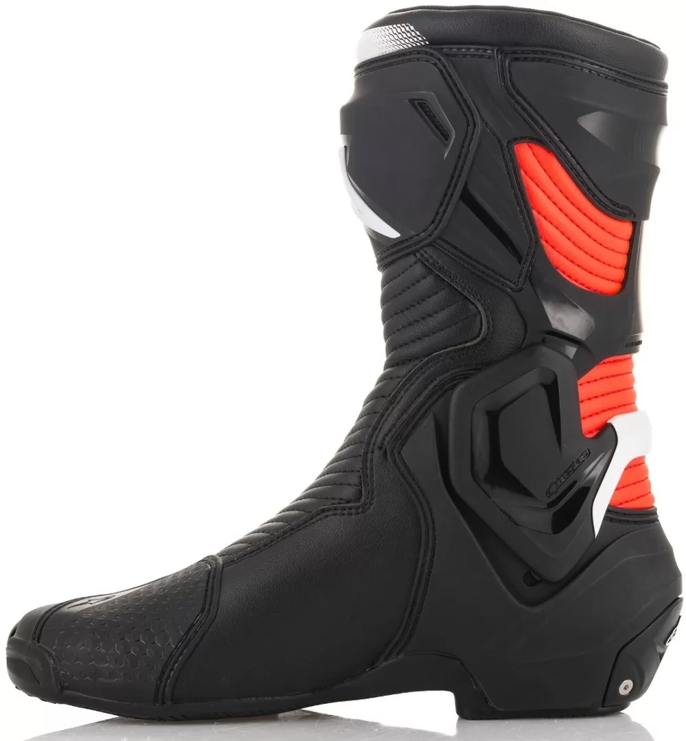 Alpinestars m. motoristični škornji SMX Plus V2 Črna/Bela/Rdeča Fluo 46