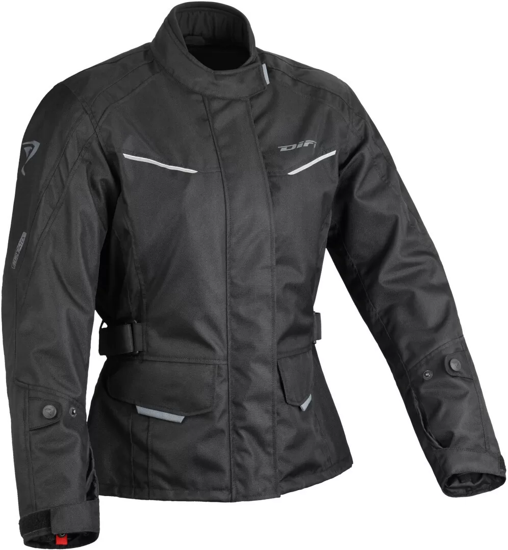 DIFI ž. motoristična jakna CAGE AeroTex Črna/Bela L