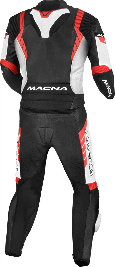 Macna m. motoristični kombinezon VARSHALL 2D Črna/Bela/Rdeča 48