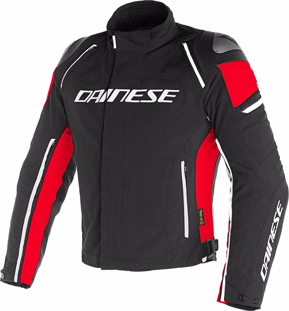 Dainese m. motoristična jakna RACING 3 D-Dry Črna/Črna/Rdeča 56