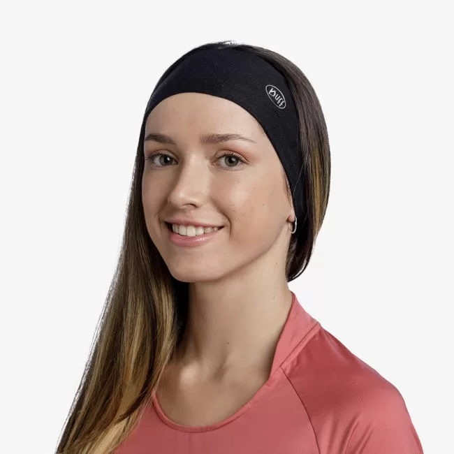 BUFF UV COOLNET SOLID BLACK Črna