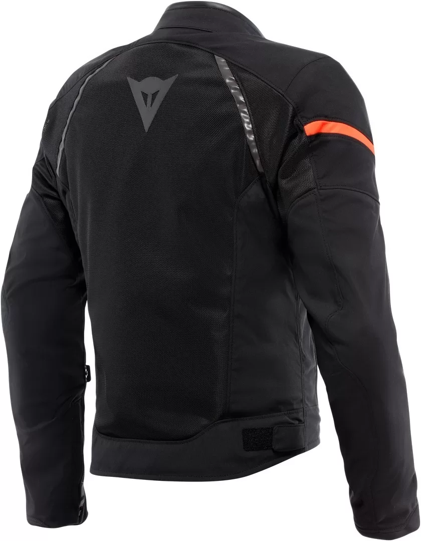 Dainese m. motoristična jakna AIR FRAME D3 Tex Črna/Črna/Rdeča Fluo 50