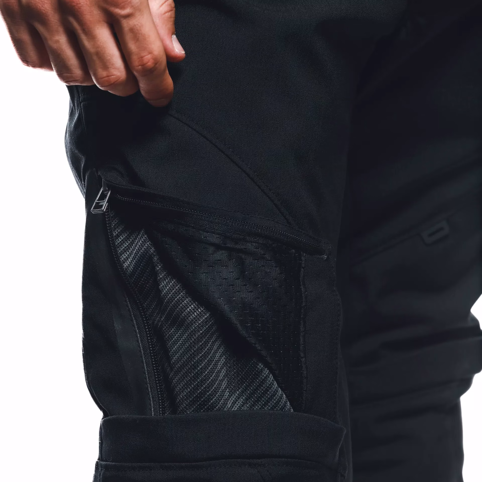 Dainese m. motoristične hlače DRAKE2 Air Tex Črna/Črna 54