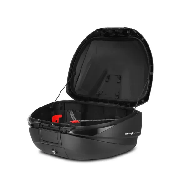 Shad kovček SH59X črna/srebrna-expandable Črna/Srebrna 59L