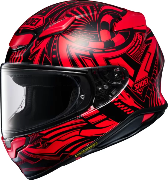 SHOEI integralna motoristična čelada NXR2 Beaut TC-1 Rdeča/Bela/Črna XS