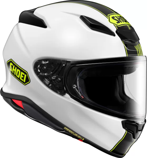 SHOEI integralna motoristična čelada NXR2 Beaut TC-3 Rumena/Bela/Črna M