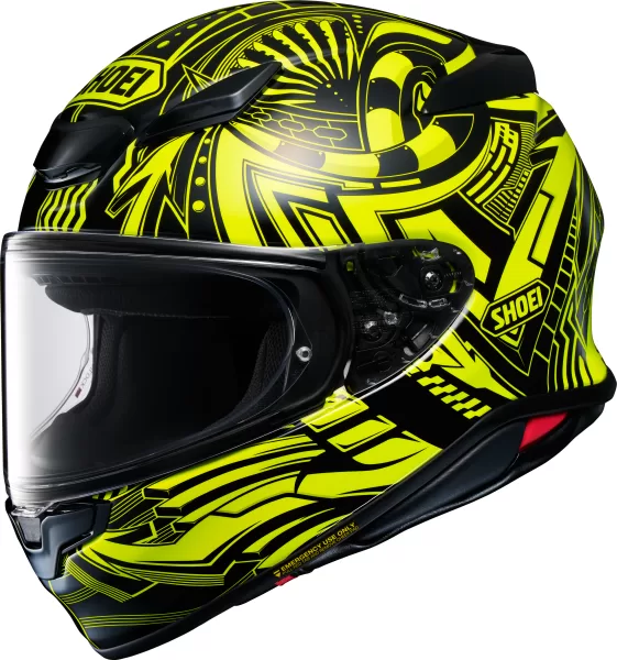 SHOEI integralna motoristična čelada NXR2 Beaut TC-3 Rumena/Bela/Črna S
