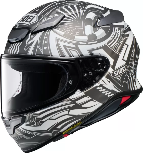 SHOEI integralna motoristična čelada NXR2 Beaut TC-6 Siva/Črna/Bela L
