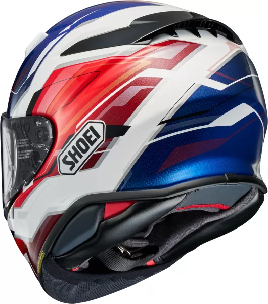 SHOEI integralna motoristična čelada NXR2 Capriccio TC-10 Črna/Bela/Rdeča/Modra XXS
