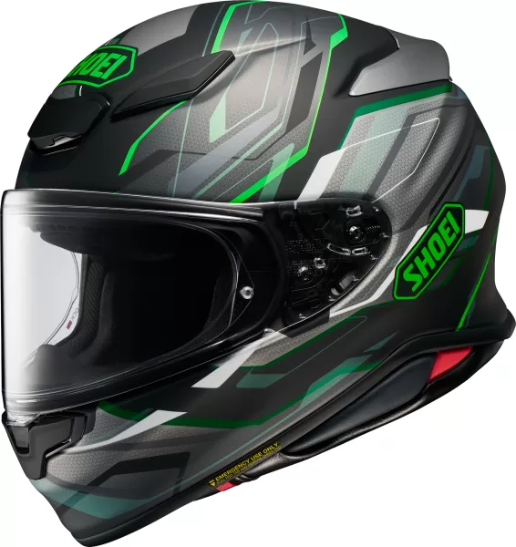 SHOEI integralna motoristična čelada NXR2 Capriccio TC-4 Črna/Siva/Zelena S