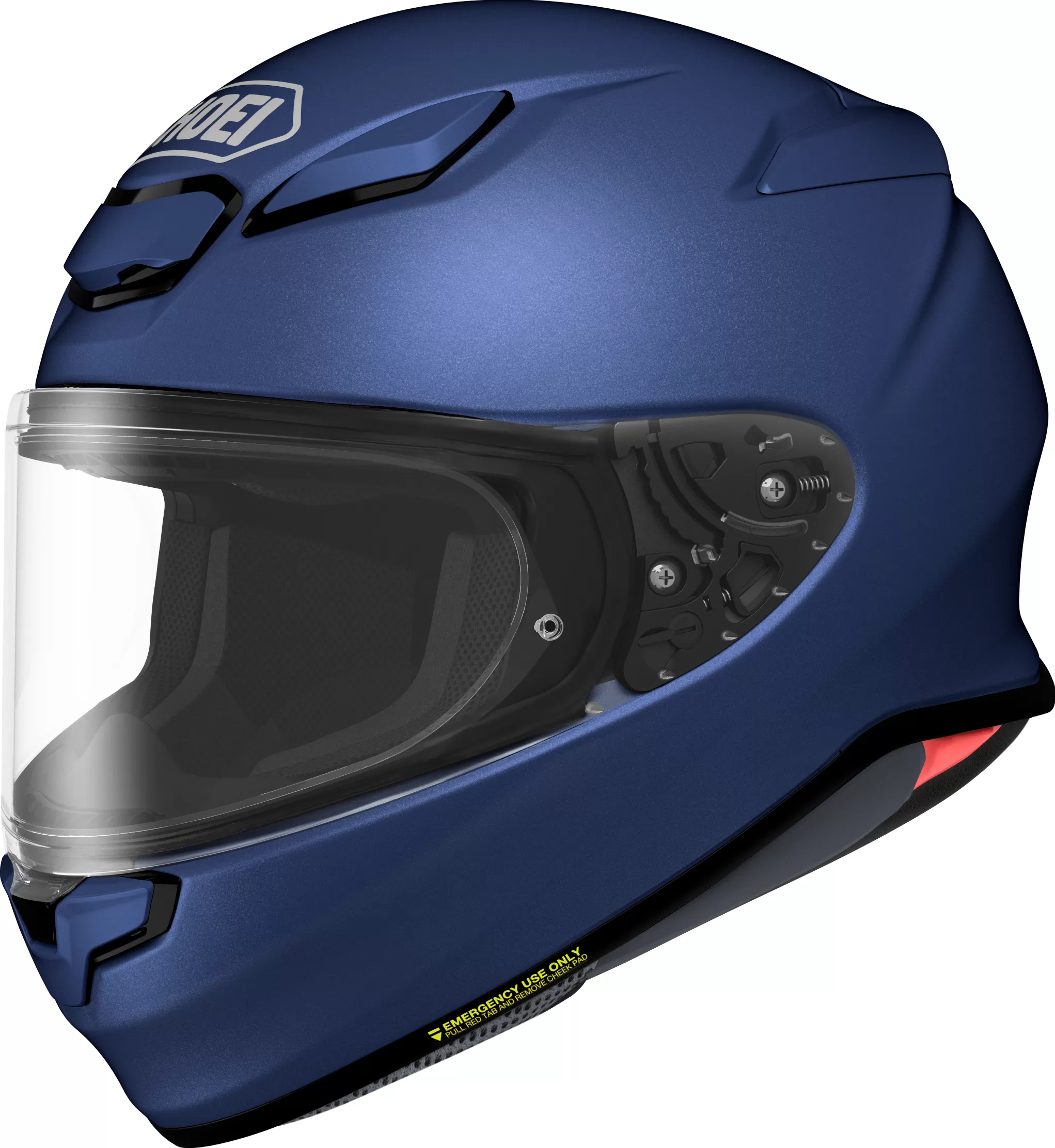 SHOEI integralna motoristična čelada NXR2 MATTe Blue Metallic Modra Mat S