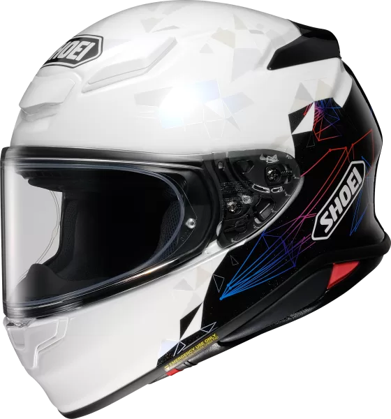 SHOEI integralna motoristična čelada NXR2 Origami TC-5 Bela/Črna/ Rdeča/Modra L