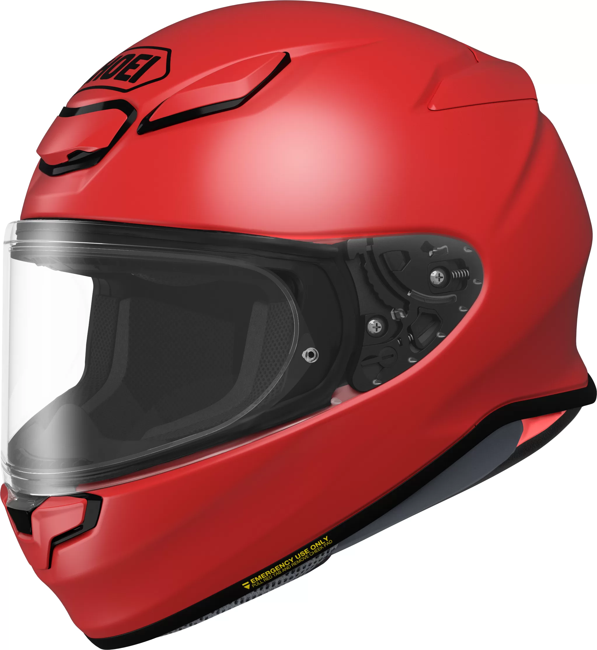 SHOEI integralna motoristična čelada NXR2 Shine Red Rdeča M
