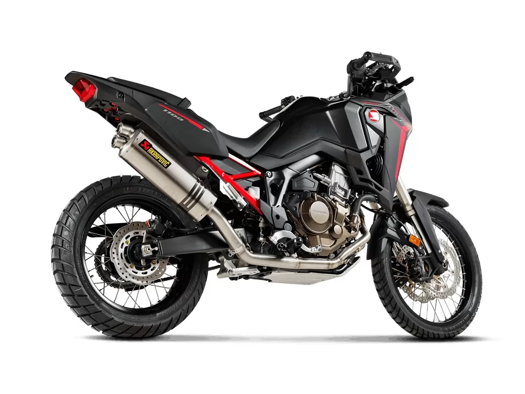 Akrapovič izpuh CRF1100L Africa Twin 2024 slip on RACE line Titanium