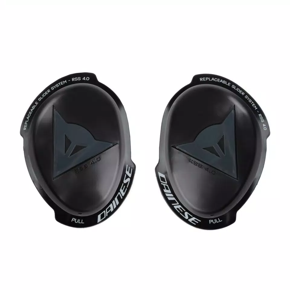 Dainese drsnik za koleno RSS 4.0 nastavljivi + Base plate Črna/Siva