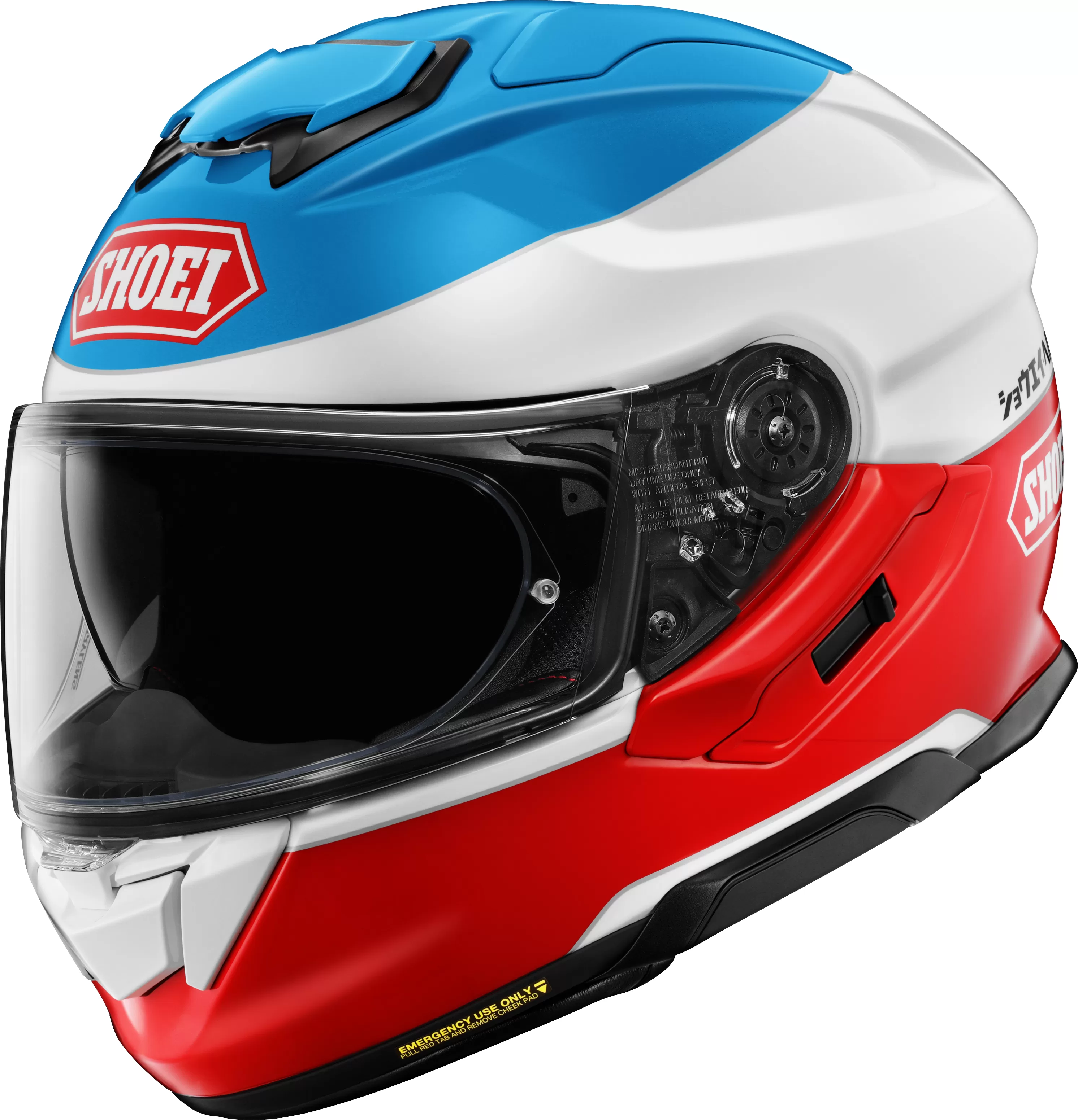 SHOEI integralna motoristična čelada GT-AIR 3 Lilt TC-10 Črna/Bela/Rdeča/Modra L