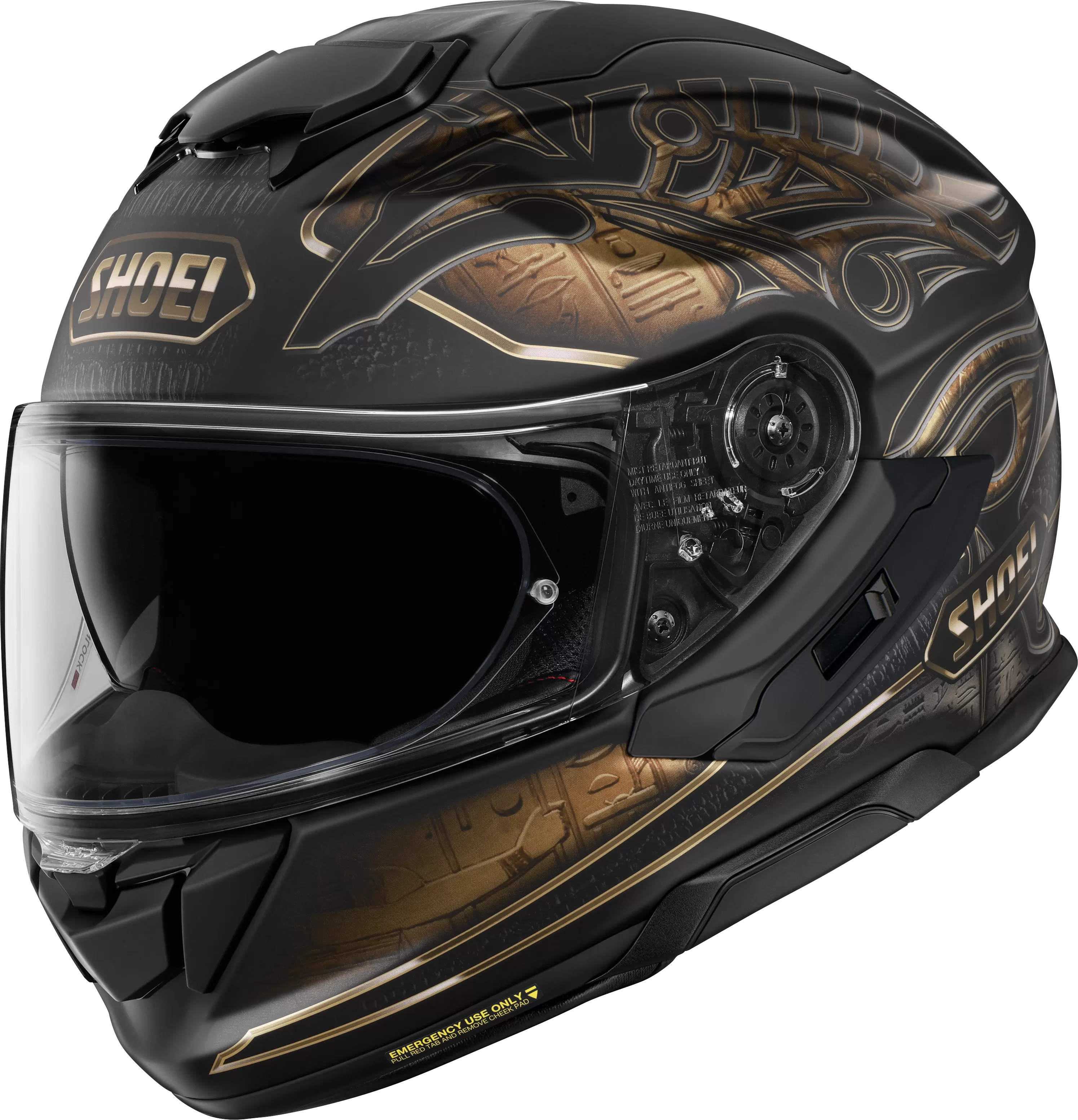 SHOEI integralna motoristična čelada GT-AIR 3 Nile TC-9 Črna/Zlata M