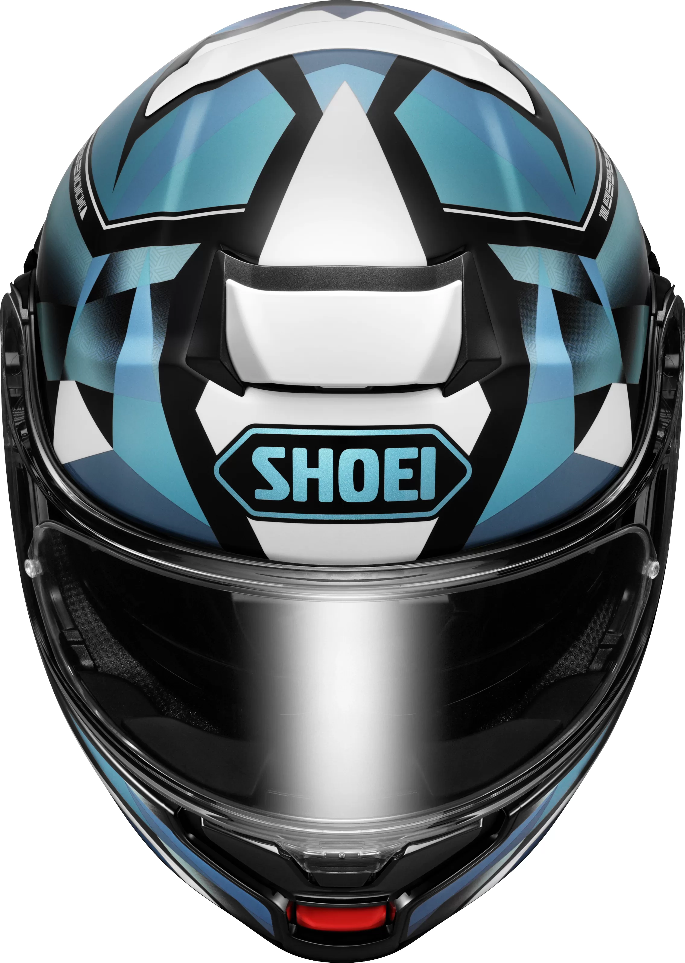 SHOEI preklopna motoristična čelada NEOTEC 3 Fragmets TC-2 Črna/Modra M