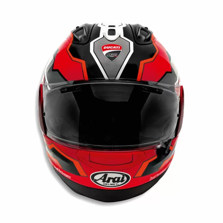 Ducati integralna motoristična čelada CORSE V8 by Arai Rdeča/Črna/Bela M