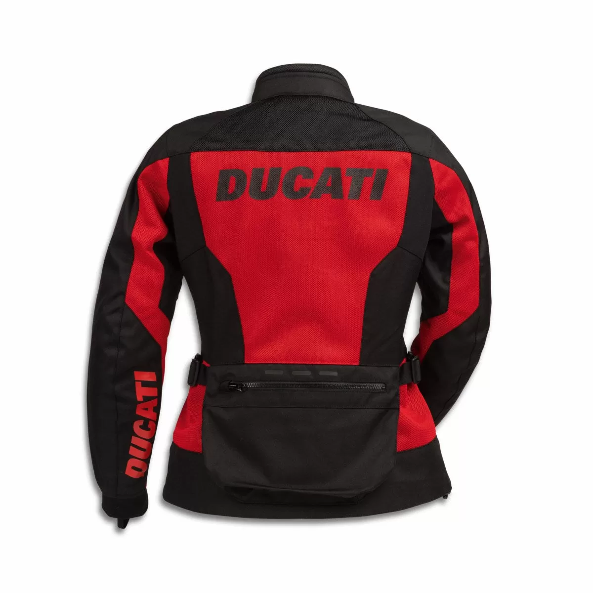 Ducati ž. motoristična jakna TOUR C1 SUMMER Tex Črna/Rdeča M