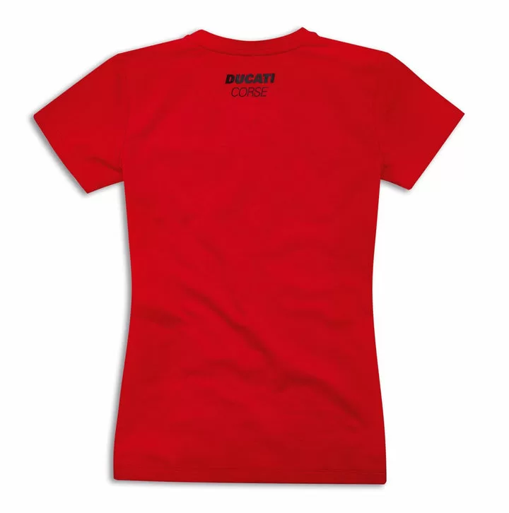 Ducati ž. T-shirt CORSE SPEED Rdeča/Črna M