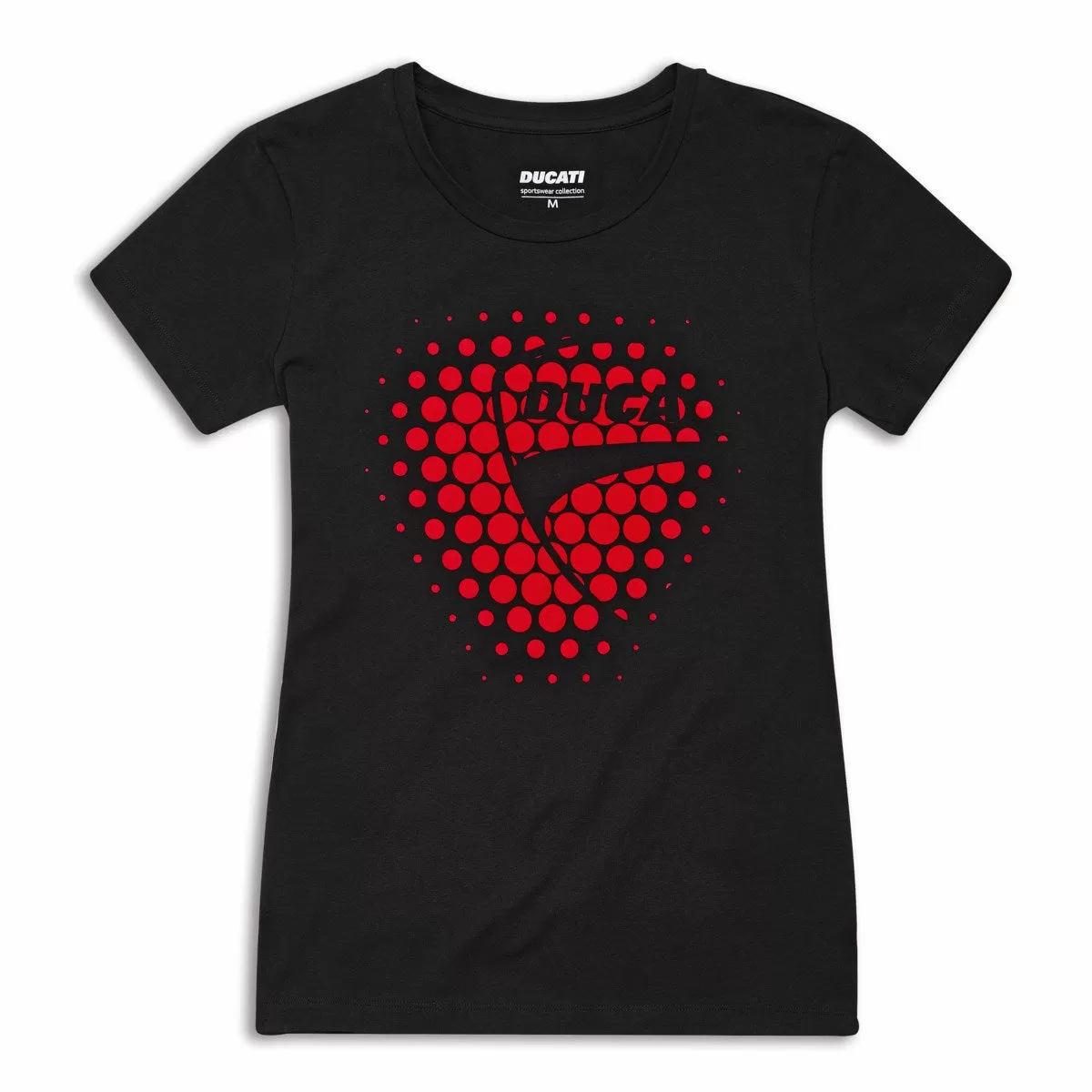 Ducati ž. T-shirt CUORE Črna/Rdeča L