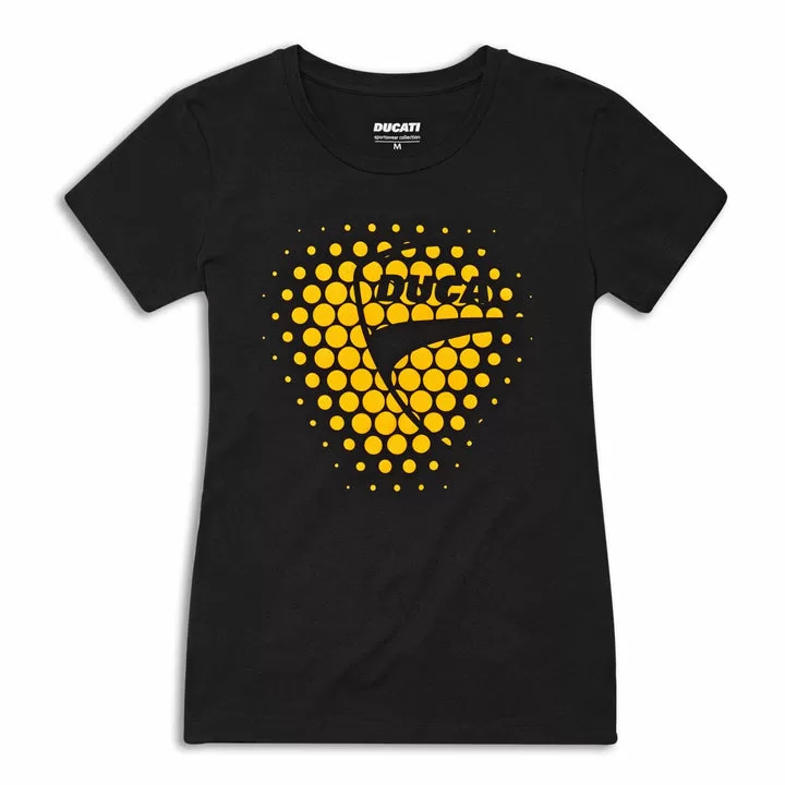 Ducati ž. T-shirt CUORE Črna/Rumena M