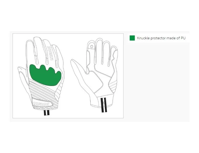 Ducati ženske motoristične rokavice OVERLAND C4