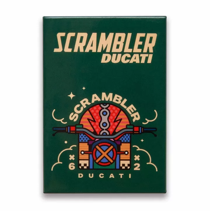 Ducati magnet SCRAMBLER Van Orton