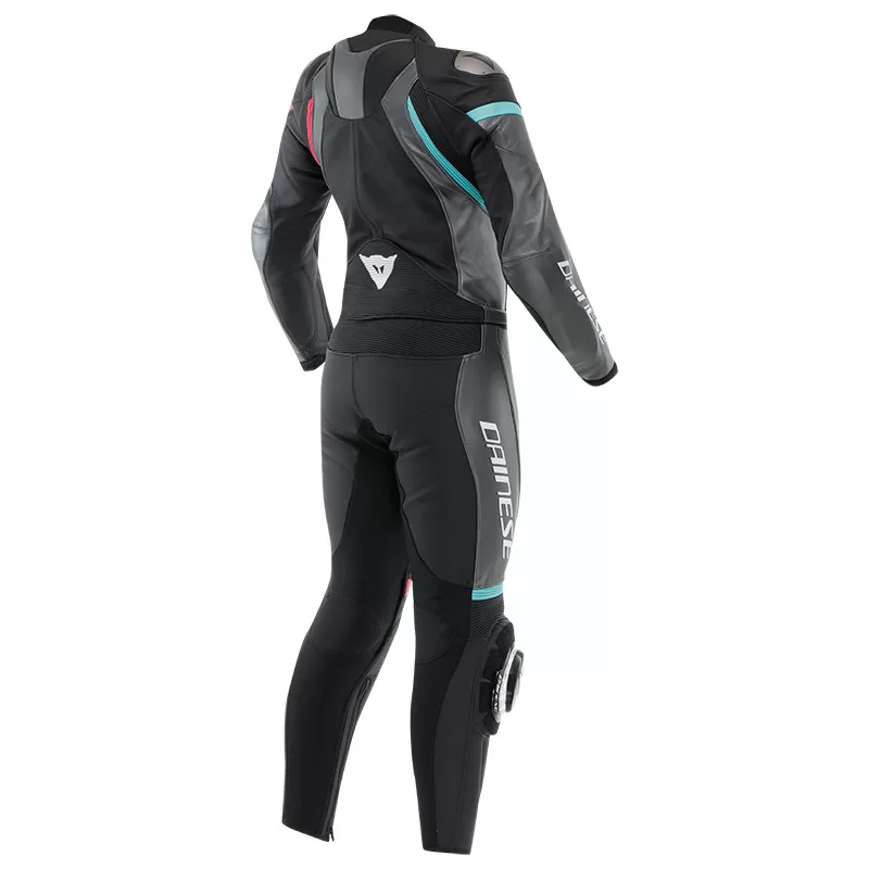 Dainese ž. motoristični kombinezon FULMINEA 2D Črna/Siva/Bela/Roza/Modra 44