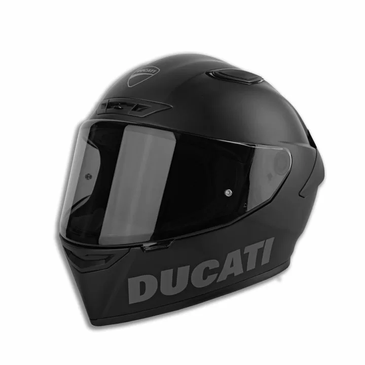 Ducati integralna motoristična čelada LOGO Črna Mat M