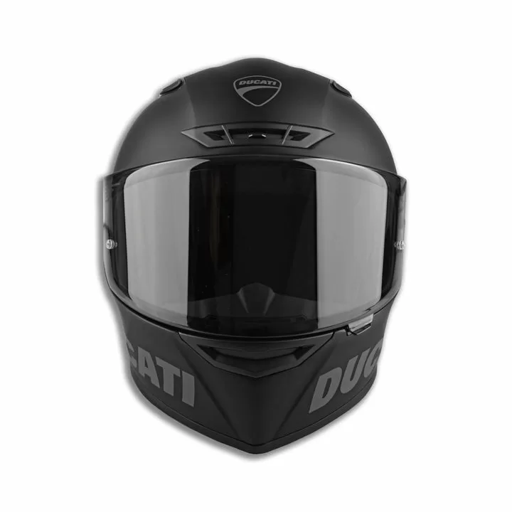 Ducati integralna motoristična čelada LOGO Črna Mat XL