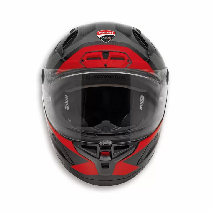 Ducati integralna motoristična čelada SPEED EVO V2 Črna/Siva/Rdeča M