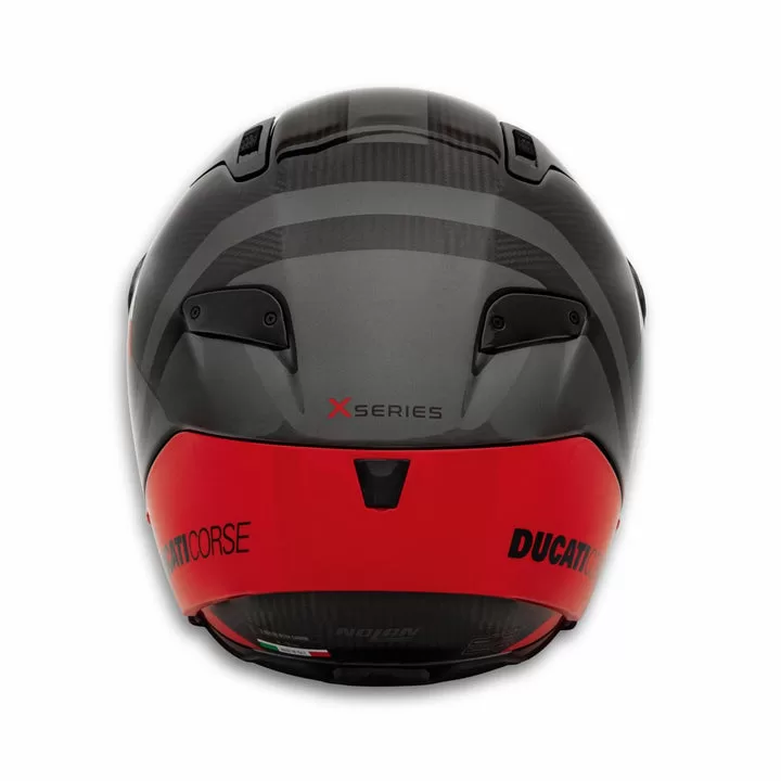 Ducati integralna motoristična čelada SPEED EVO V2 Črna/Siva/Rdeča M