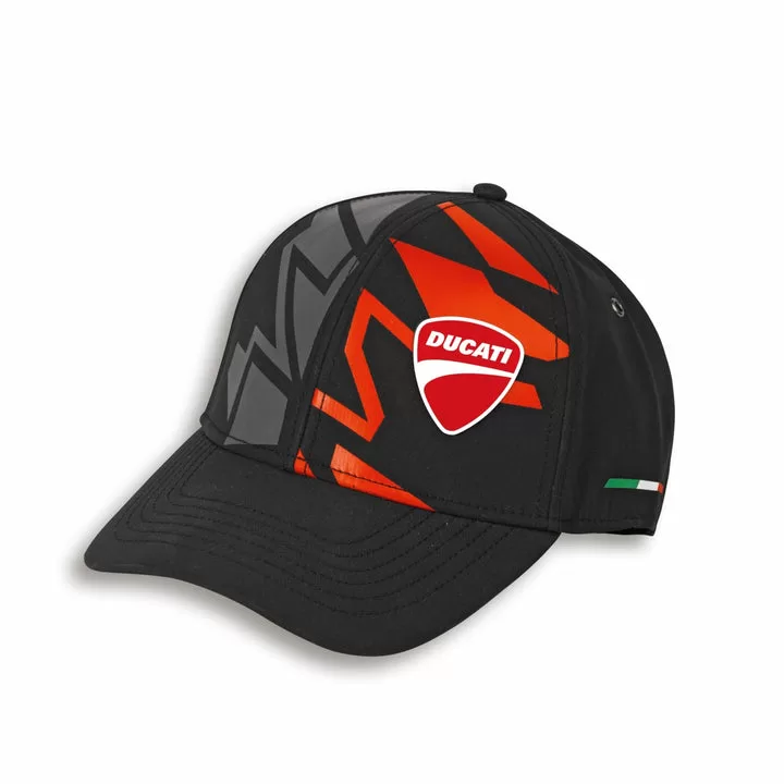 Ducati kapa JARGON Črna/Rdeča