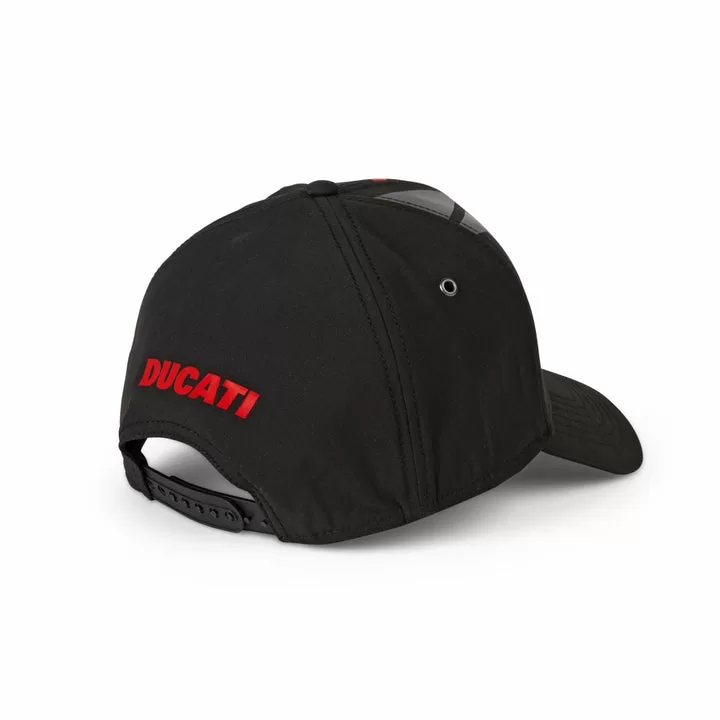 Ducati kapa JARGON Črna/Rdeča