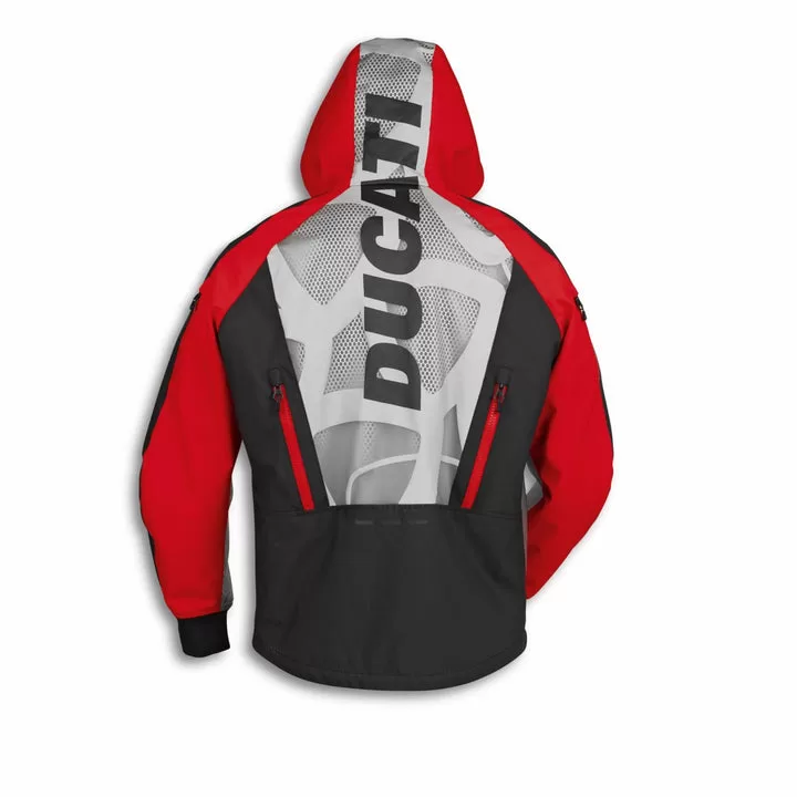 Ducati m. jopa OVERLAY YO Tex Črna/Siva/Rdeča M
