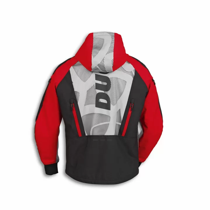 Ducati m. jopa OVERLAY YO Tex Črna/Siva/Rdeča M