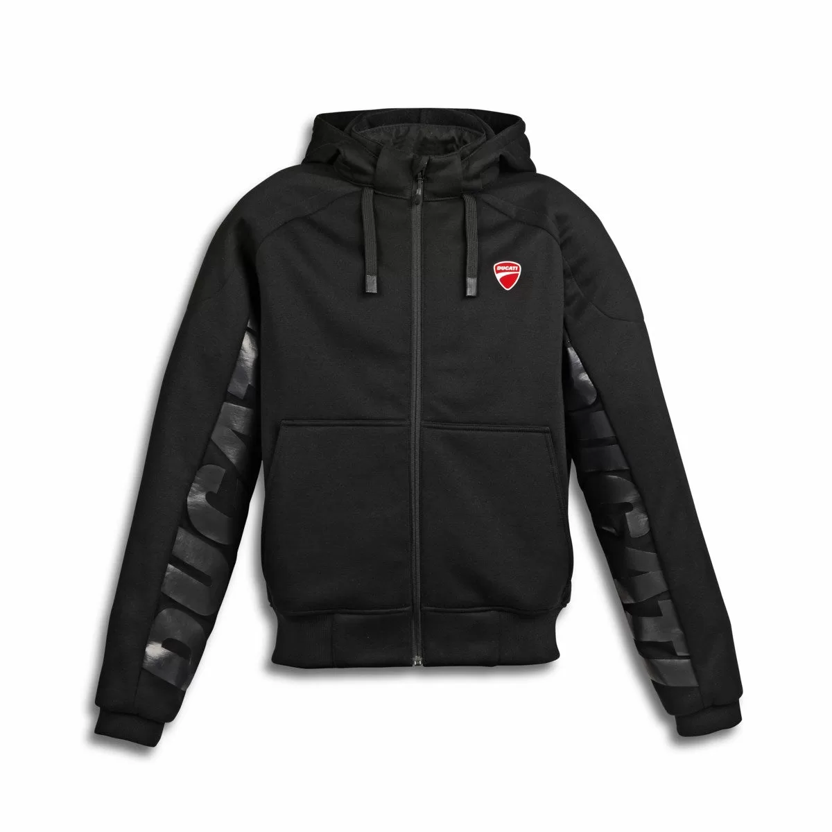 Ducati m. motoristična jakna JARGON Tex Črna/Rdeča M