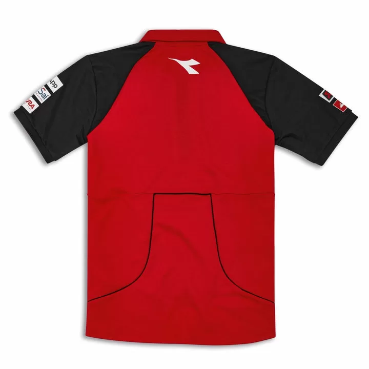 Ducati m. polo majica MOTO GP 24 Replica Rdeča/Črna M