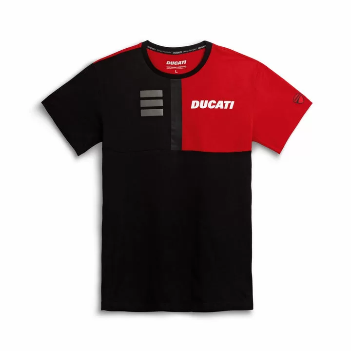 Ducati m. T-shirt EXPLORER Črna/Rdeča L