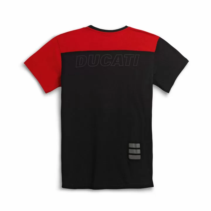Ducati m. T-shirt EXPLORER Črna/Rdeča XL