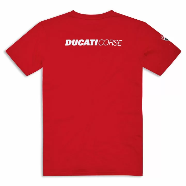 Ducati m. T-shirt FOGGY 2.0 Rdeča 2XL