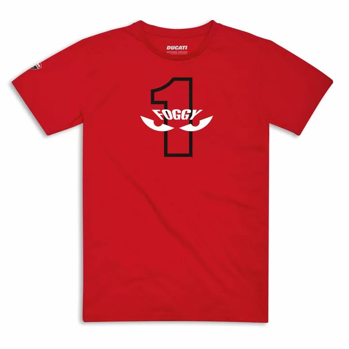 Ducati m. T-shirt FOGGY 2.0 Rdeča 3XL