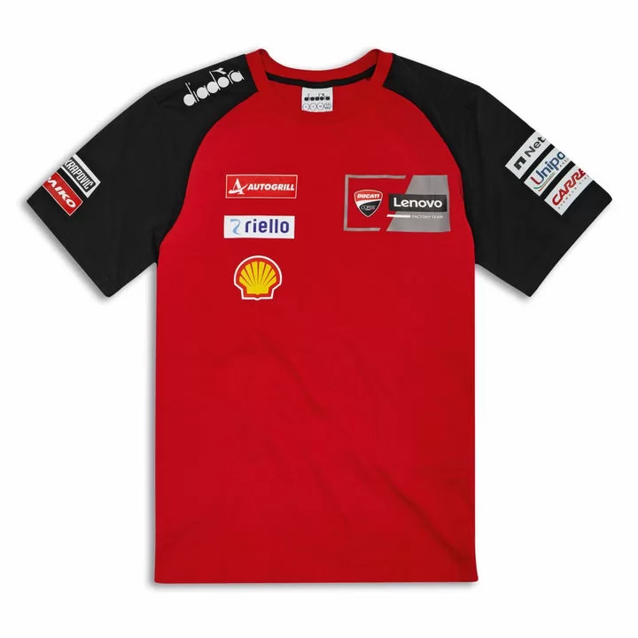 Ducati m. T-shirt MOTO GP 24 replica Rdeča/Črna M