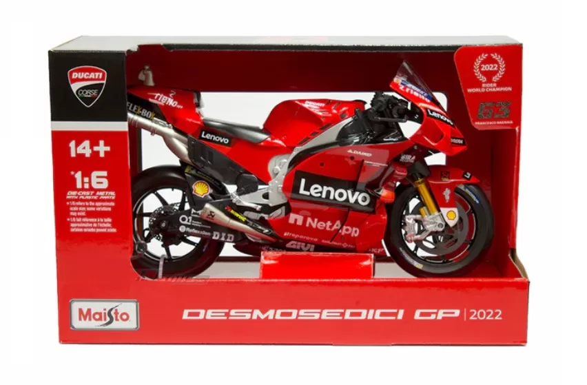 Ducati model MOTO GP Bagnaia (1:6)