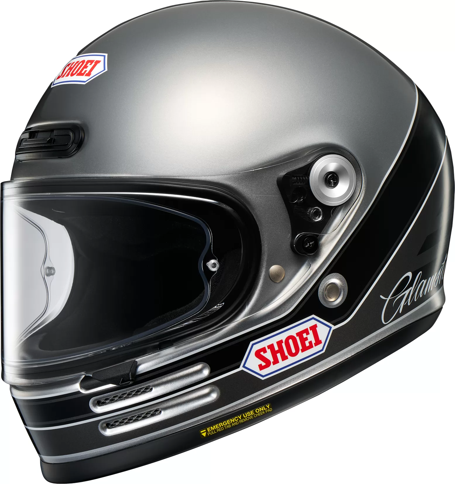 SHOEI integralna motoristična čelada GLAMSTER 06 Abiding TC-10 Siva Mat/Črna S